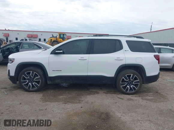 2021 GMC Acadia SLT with VIN 1GKKNMLS3MZ176996, listed as a IAAI auction lot 42475945 with 82,571 mi miles and . Bid and sale history available at DreamBid. Image 14.
