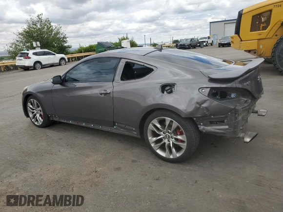 2013 Hyundai Genesis Coupe Grand Touring z VIN KMHHU6KJXDU091854, wystawiony jako Copart lot #56275895 z przebiegiem 113 625 mil mil oraz Szkoda całkowita • Salvage title. Historia ofert i sprzedaży dostępna na DreamBid. Obrazek 2.