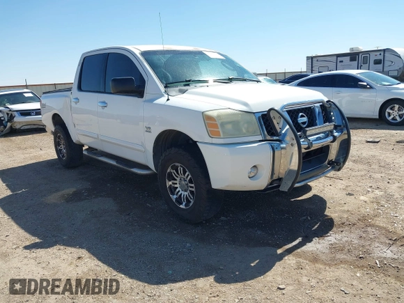 2004 Nissan Titan LE z VIN 1N6AA07B14N528418, wystawiony jako IAAI lot #42281318 z przebiegiem 200 902 mil mil oraz . Historia ofert i sprzedaży dostępna na DreamBid. Obrazek 1.