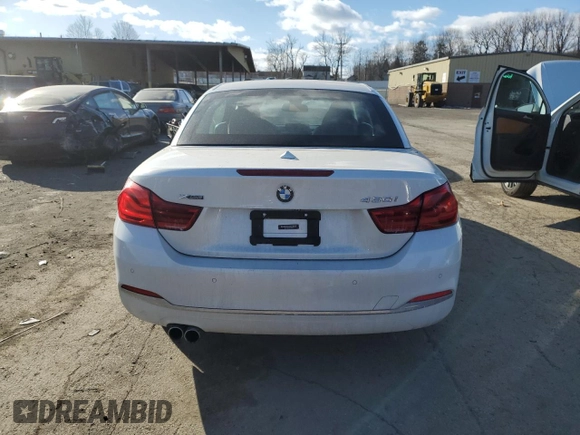 2018 BMW 4 Series 430i xDrive with VIN WBA4Z3C55JEC56297, listed as a Copart auction lot 87870095 with 78,602 mi miles and Salvage Title. Bid and sale history available at DreamBid. Image 6.