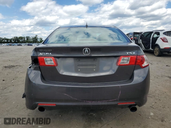 2009 Acura TSX with VIN JH4CU26629C024576, listed as a Copart auction lot 58189645 with 177,597 mi miles and Salvage title. Bid and sale history available at DreamBid. Image 6.