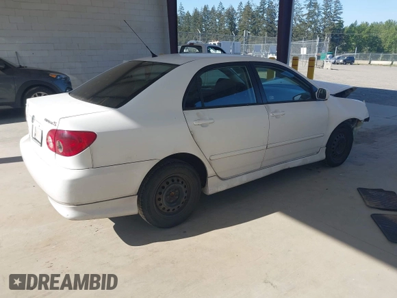 2007 Toyota Corolla CE with VIN 1NXBR32E87Z823671, listed as a IAAI auction lot 42152601 with 196,613 mi miles and . Bid and sale history available at DreamBid. Image 4.
