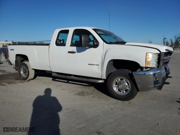 2010 Chevrolet Silverado 2500HD Work Truck with VIN 1GC5KVBG4AZ244951, listed as a Copart auction lot 82021304 with 187,054 mi miles and Salvage Title. Bid and sale history available at carsss.com. Image 4.