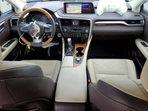 2019 Lexus RX with VIN 2T2ZZMCA5KC122091, listed as a Copart auction lot 43609095 with 52,351 mi miles and Non Repairable. Bid and sale history available at carsss.com. Image 8.