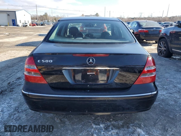 2003 Mercedes-Benz E-Class 5.0L with VIN WDBUF70J43A123959, listed as a Copart auction lot 45032875 with 136,922 mi miles and Non Repairable. Bid and sale history available at carsss.com. Image 6.