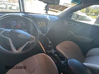 2012 Hyundai Veloster w/Red Int with VIN KMHTC6AD6CU036826, listed as a Copart auction lot 82190224 with 169,497 mi miles and Clean title. Bid and sale history available at DreamBid. Image 9.