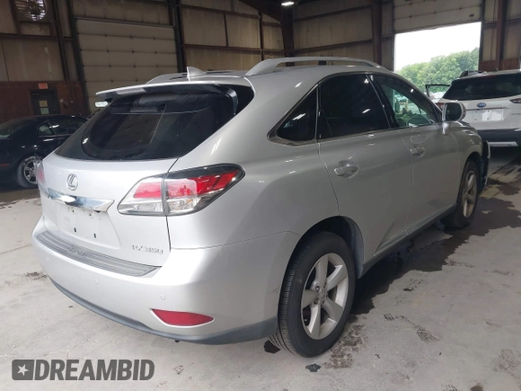2015 Lexus RX 350 with VIN 2T2BK1BA5FC310525, listed as a IAAI auction lot 42564994 with 169,348 mi miles and . Bid and sale history available at DreamBid. Image 4.