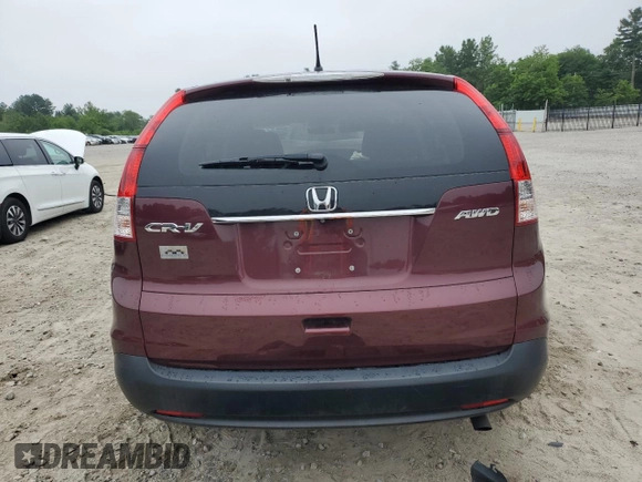 2013 Honda CR-V EX z VIN 5J6RM4H59DL056682, wystawiony jako Copart lot #60349505 z przebiegiem Nie podano mil oraz Czysty tytuł • Clean title. Historia ofert i sprzedaży dostępna na DreamBid. Obrazek 6.