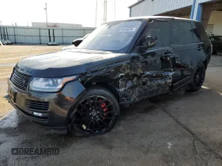 2015 Land Rover Range Rover Supercharged с VIN SALGS3TF7FA209810, выставлен на аукционе Copart как лот 44446255 с пробегом 91 279 миль миль и Списание • Salvage title. История ставок и продаж доступна на DreamBid. Изображение 1.