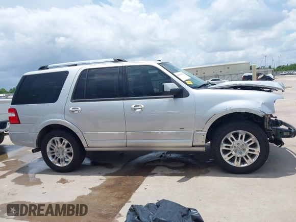 2012 Ford Expedition Limited with VIN 1FMJU1K53CEF29288, listed as a IAAI auction lot 42516282 with 217,650 mi miles and . Bid and sale history available at DreamBid. Image 14.
