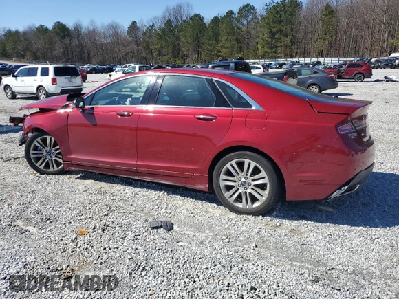 2016 Lincoln MKZ with VIN 3LN6L2GK6GR630714, listed as a Copart auction lot 47181925 with 36,616 mi miles and Salvage Title. Bid and sale history available at carsss.com. Image 2.