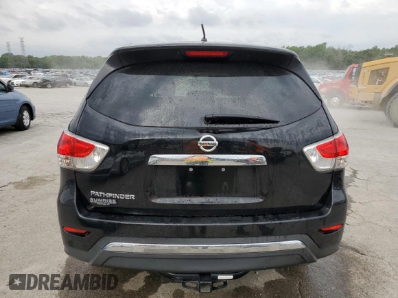 2014 Nissan Pathfinder S with VIN 5N1AR2MN1EC674574, listed as a Copart auction lot 56566035 with 183,977 mi miles and Salvage title. Bid and sale history available at DreamBid. Image 6.