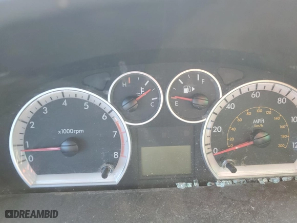 2010 Chevrolet Aveo LT w/1LT with VIN KL1TD5DE6AB073925, listed as a Copart auction lot 46293655 with 0 mi miles and Salvage Title. Bid and sale history available at carsss.com. Image 9.