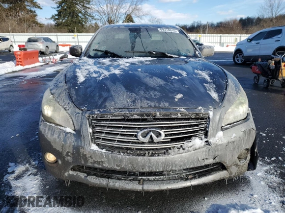 2011 Infiniti M with VIN JN1BY1AR7BM372583, listed as a Copart auction lot 89374015 with 192,995 mi miles and Salvage Title. Bid and sale history available at carsss.com. Image 5.