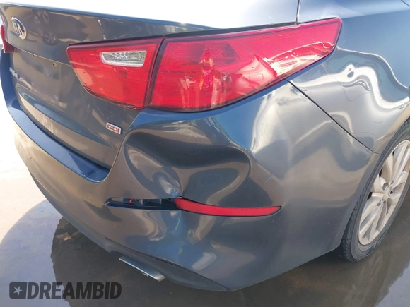 2015 Kia Optima LX with VIN 5XXGM4A71FG400128, listed as a IAAI auction lot 42106109 with 185,667 mi miles and . Bid and sale history available at carsss.com. Image 6.