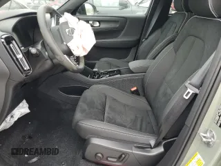 2024 Volvo C40 with VIN YV4ER3GM9R2104619, listed as a Copart auction lot 45505295 with Not Provided miles and Salvage Title. Bid and sale history available at DreamBid. Image 7.