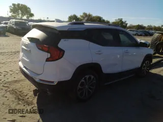 2020 GMC Terrain SLT with VIN 3GKALPEX1LL216929, listed as a Copart auction lot 48535825 with 43,449 mi miles and Salvage Title. Bid and sale history available at carsss.com. Image 3.
