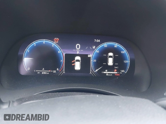 2023 Toyota Highlander L with VIN 5TDKDRAHXPS516220, listed as a IAAI auction lot 42152777 with 19,263 mi miles and . Bid and sale history available at DreamBid. Image 7.