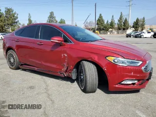 2017 Ford Fusion Titanium with VIN 3FA6P0SU1HR299506, listed as a Copart auction lot 62031915 with 94,412 mi miles and Salvage title. Bid and sale history available at DreamBid. Image 4.