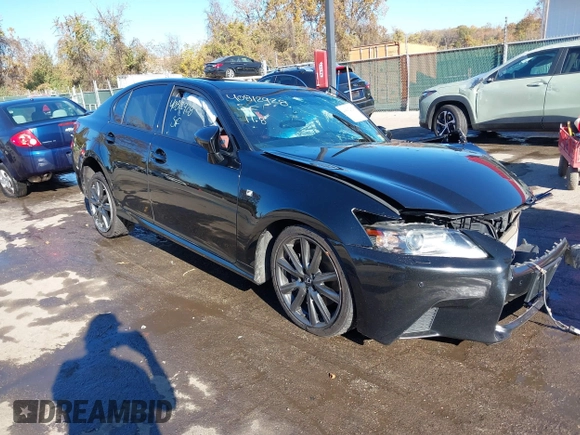 2013 Lexus GS with VIN JTHCE1BL7D5000239, listed as a IAAI auction lot 40812928 with 149,294 mi miles and . Bid and sale history available at carsss.com. Image 1.