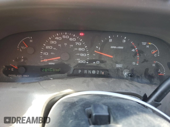 2002 Ford F-350 XL with VIN 3FTSW31F62MA15436, listed as a Copart auction lot 75384314 with 284,637 mi miles and Salvage Title. Bid and sale history available at DreamBid. Image 9.