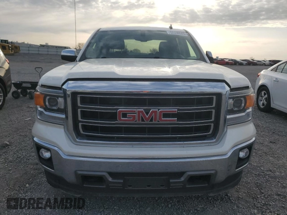2014 GMC Sierra 1500 SLT with VIN 3GTU2VEC0EG375367, listed as a Copart auction lot 52339505 with 206,855 mi miles and Salvage Title. Bid and sale history available at DreamBid. Image 5.