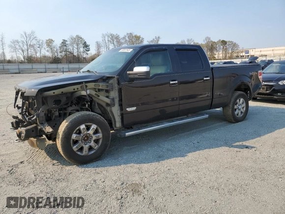 2013 Ford F-150 XL with VIN 1FTFW1ET3DKF02870, listed as a Copart auction lot 50087645 with 159,837 mi miles and Salvage Title. Bid and sale history available at carsss.com. Image 1.