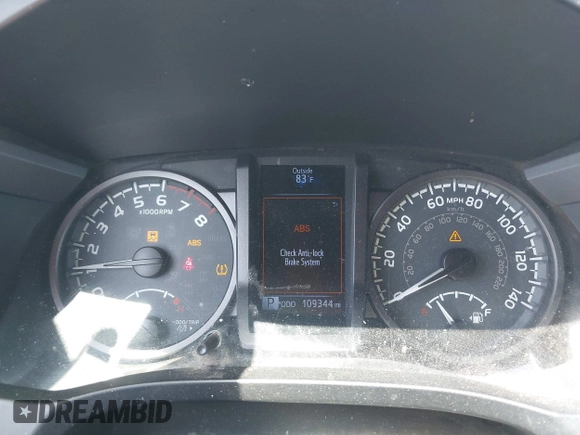 2017 Toyota Tacoma SR5 with VIN 3TMDZ5BN7HM032823, listed as a IAAI auction lot 41996067 with 109,344 mi miles and . Bid and sale history available at DreamBid. Image 7.