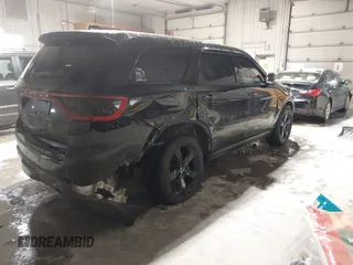 2021 Dodge Durango GT Plus with VIN 1C4RDJDG8MC688424, listed as a IAAI auction lot 41155206 with 73,935 mi miles and . Bid and sale history available at DreamBid. Image 4.