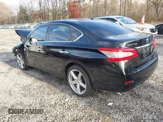 2015 Nissan Sentra SR with VIN 3N1AB7APXFL671290, listed as a IAAI auction lot 40734834 with 108,457 mi miles and . Bid and sale history available at DreamBid. Image 3.