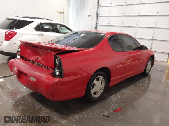 2004 Chevrolet Monte Carlo SS z VIN 2G1WX12K849385516, wystawiony jako IAAI lot #41793234 z przebiegiem 169 568 mil mil oraz . Historia ofert i sprzedaży dostępna na DreamBid. Obrazek 4.
