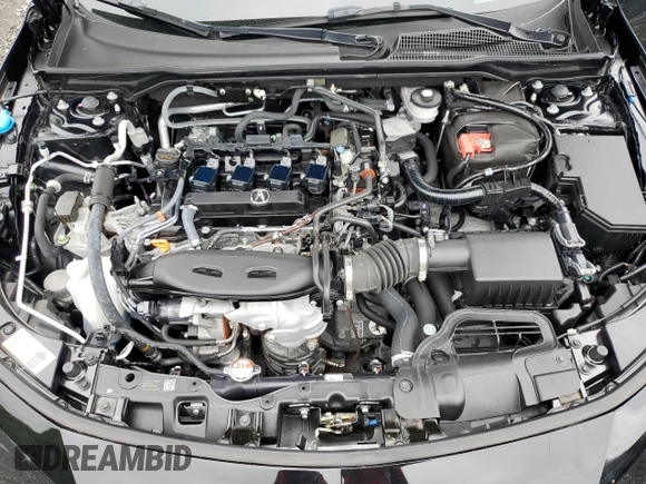 2024 Acura Integra w/A-Spec Package with VIN 19UDE4H32RA009848, listed as a Copart auction lot 58320455 with 10,695 mi miles and Salvage title. Bid and sale history available at DreamBid. Image 11.