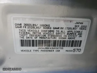 2003 Mitsubishi Lancer OZ-Rally with VIN JA3AJ86E43U032755, listed as a Copart auction lot 51342815 with 124,211 mi miles and Salvage Title. Bid and sale history available at carsss.com. Image 14.