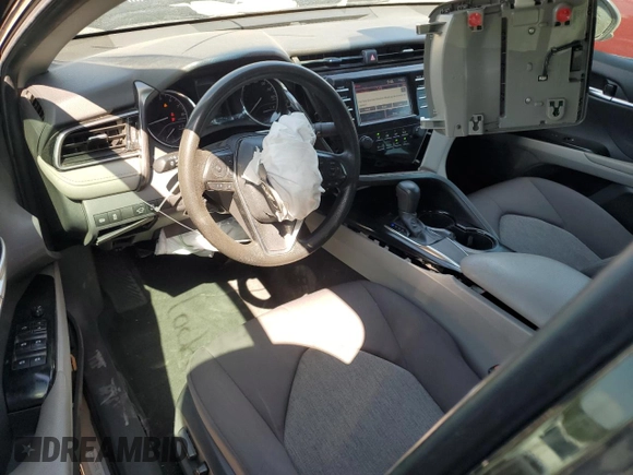 2019 Toyota Camry LE with VIN 4T1B11HK3KU774056, listed as a Copart auction lot 51497175 with 129,690 mi miles and Salvage Title. Bid and sale history available at carsss.com. Image 8.