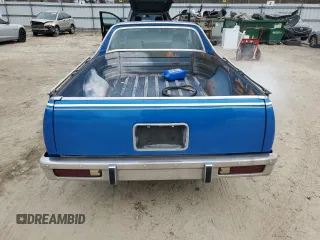1981 Chevrolet El Camino with VIN 1GCCW80J2BD432782, listed as a Copart auction lot 41821285 with 24,296 mi miles and Salvage Title. Bid and sale history available at carsss.com. Image 6.