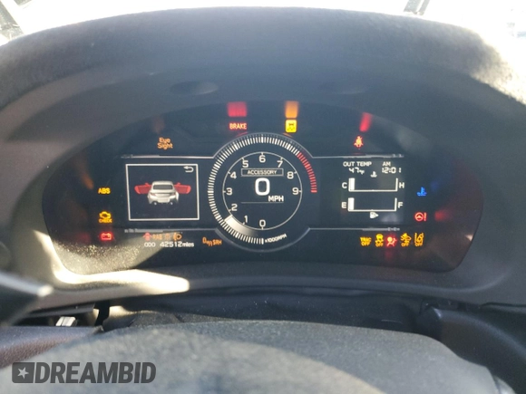 2023 Toyota 86 Premium with VIN JF1ZNBF10P8754263, listed as a Copart auction lot 49538445 with 42,512 mi miles and Salvage Title. Bid and sale history available at DreamBid. Image 9.