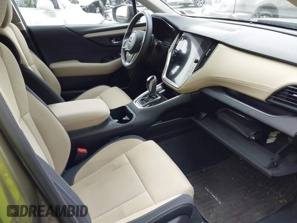 2022 Subaru Outback Premium with VIN 4S4BTADC0N3220086, listed as a IAAI auction lot 42571538 with 30,889 mi miles and . Bid and sale history available at DreamBid. Image 5.