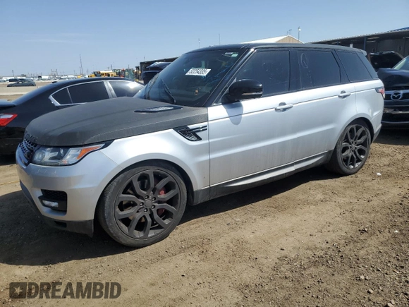 2014 Land Rover Range Rover Sport Autobiography with VIN SALWV2TF6EA347124, listed as a Copart auction lot 52254335 with 123,123 mi miles and Clean Title. Bid and sale history available at carsss.com. Image 1.