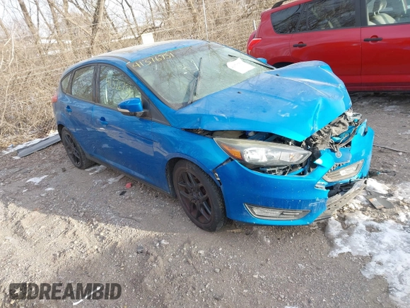 2016 Ford Focus SE with VIN 1FADP3K26GL266716, listed as a IAAI auction lot 41376751 with 81,642 mi miles and . Bid and sale history available at carsss.com. Image 1.