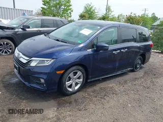 2019 Honda Odyssey EX with VIN 5FNRL6H50KB018150, listed as a IAAI auction lot 42119727 with 94,535 mi miles. Bid and sale history available at carsss.com. Image 15.