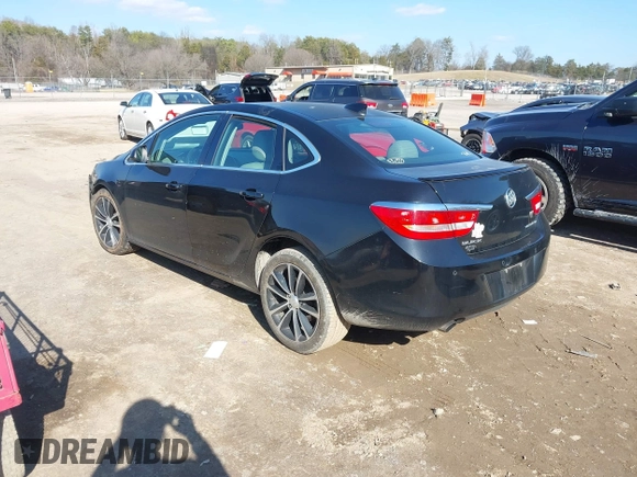 2017 Buick Verano Sport Touring with VIN 1G4PR5SK8H4115476, listed as a IAAI auction lot 41493800 with 95,521 mi miles. Bid and sale history available at carsss.com. Image 3.