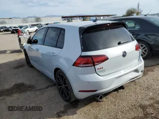 2021 Volkswagen Golf GTI S with VIN 3VW6T7AU6MM000452, listed as a Copart auction lot 46021574 with 24,796 mi miles. Bid and sale history available at carsss.com. Image 2.