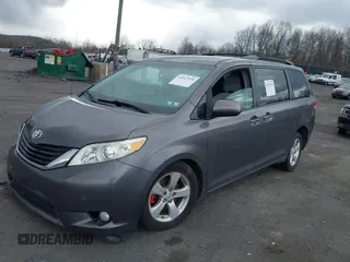 2013 Toyota Sienna LE with VIN 5TDJK3DC1DS049621, listed as a IAAI auction lot 42027930 with 206,148 mi miles and . Bid and sale history available at DreamBid. Image 17.