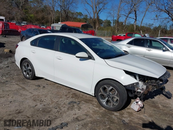 2021 Kia Forte LXS with VIN 3KPF24ADXME322994, listed as a IAAI auction lot 41737723 with 115,226 mi miles. Bid and sale history available at carsss.com. Image 1.