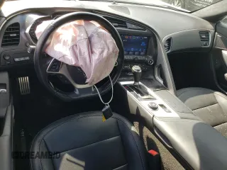2017 Chevrolet Corvette 3LT with VIN 1G1YF2D73H5110715, listed as a Copart auction lot 79644404 with 15,672 mi miles and Salvage Title. Bid and sale history available at carsss.com. Image 8.
