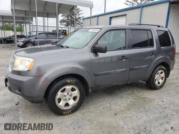 2011 Honda Pilot LX with VIN 5FNYF4H24BB041816, listed as a Copart auction lot 51946345 with 153,773 mi miles and Salvage Title. Bid and sale history available at carsss.com. Image 1.