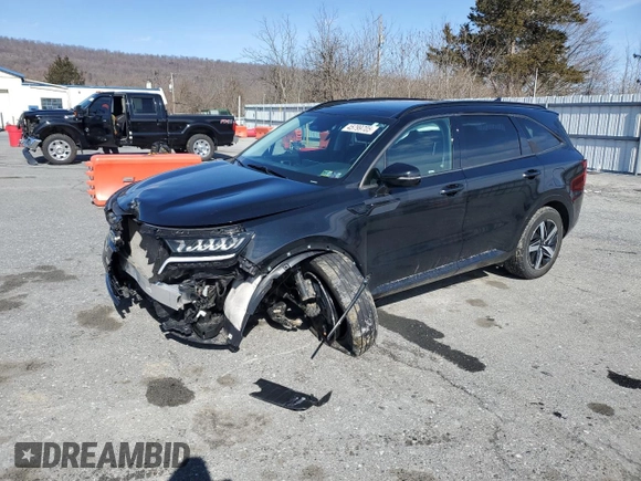 2021 Kia Sorento S with VIN 5XYRL4LCXMG009364, listed as a Copart auction lot 45799705 with 37,641 mi miles and Salvage Title. Bid and sale history available at DreamBid. Image 1.