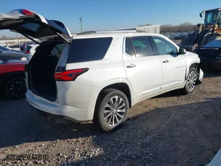 2023 Chevrolet Traverse Premier with VIN 1GNERKKW7PJ221230, listed as a IAAI auction lot 40876235 with 31,631 mi miles. Bid and sale history available at carsss.com. Image 4.