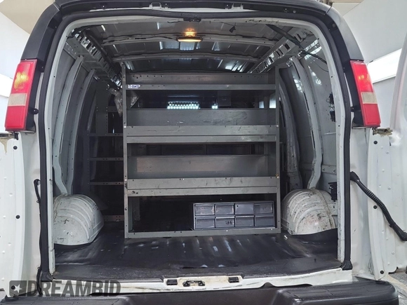 2010 Chevrolet Express Cargo with VIN 1GCZGFBA1A1159021, listed as a IAAI auction lot 42773963 with 181,378 mi miles and . Bid and sale history available at DreamBid. Image 46.