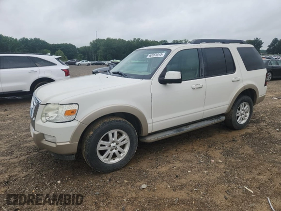 2010 Ford Explorer Eddie Bauer z VIN 1FMEU6EE9AUA92121, wystawiony jako Copart lot #60653545 z przebiegiem 191 598 mil mil oraz Czysty tytuł • Clean title. Historia ofert i sprzedaży dostępna na DreamBid. Obrazek 1.